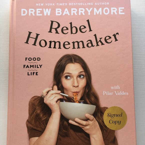 SIGNED Drew Barrymore Rebel Homemaker Book - Picture 4 of 9